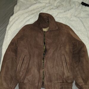 Men's Brown Leather Jacket
